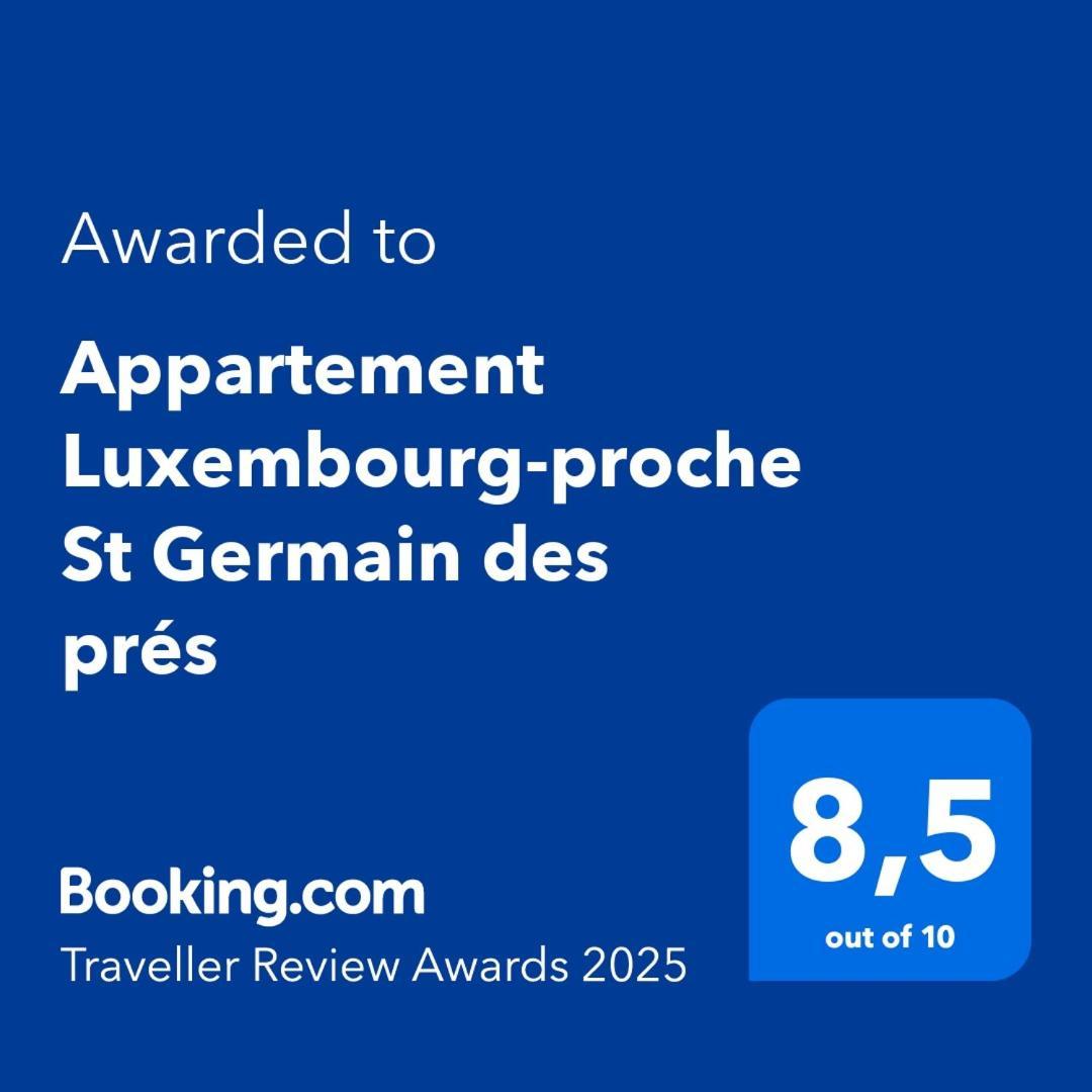 Appartement Luxembourg-Proche St Germain Des Pres Paris Exterior foto